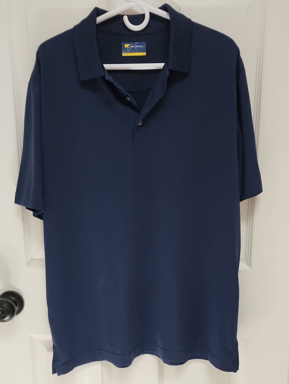 Jack Nicklaus Size Large Navy Polo Shirt‎ for Men